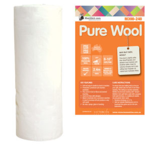 Wool Batting 100% M300-240