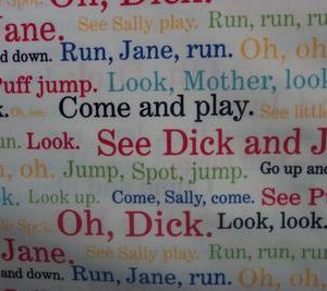 Dick and Jane, See Spot Run, Sentence Structure